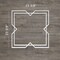Ekena Millwork Large Fleming Decorative Fretwork Wall Panels in Architectural Grde PVC, 23 3/8"W x 23 3/8"H x 3/8"T WALP24X24FMG - alternate 4